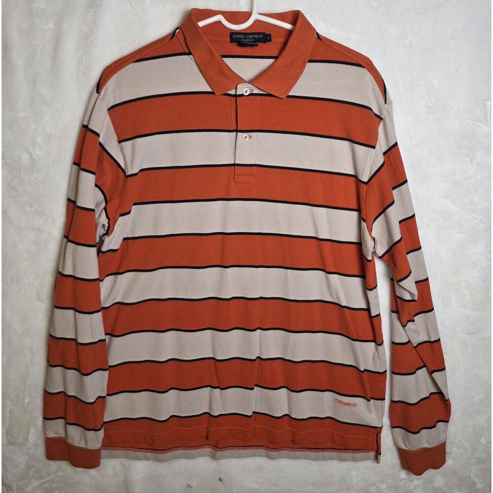 Daniel‎ Cremieux Men's Large Stripe Shirt